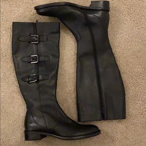 NEW Ecco Tall Black Boots
